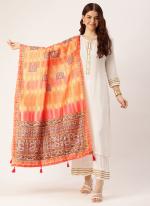 Cotton Multi Colour Daily Wear Printed Dupatta